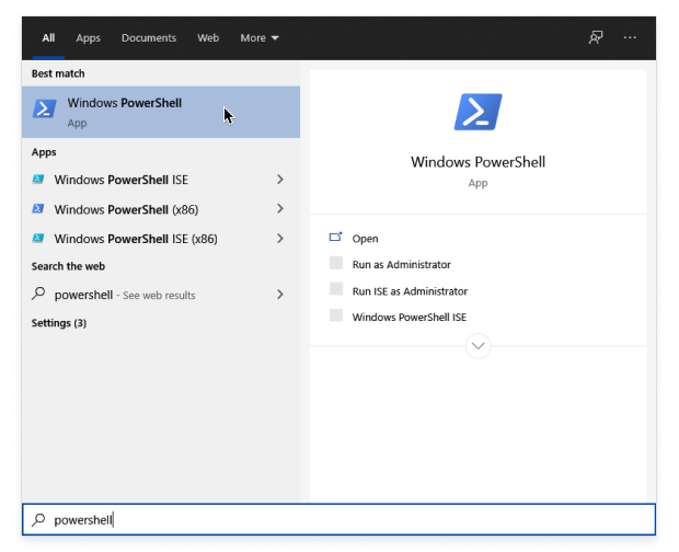 How to Check WiFi Signal Using PowerShell Step 1